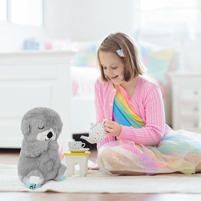 Breathing Teddy Bear with Soothing Music, Comfort Plush - Vistora