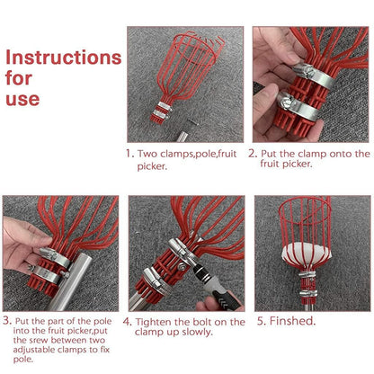 Fruit Picker with Basket - Vistora