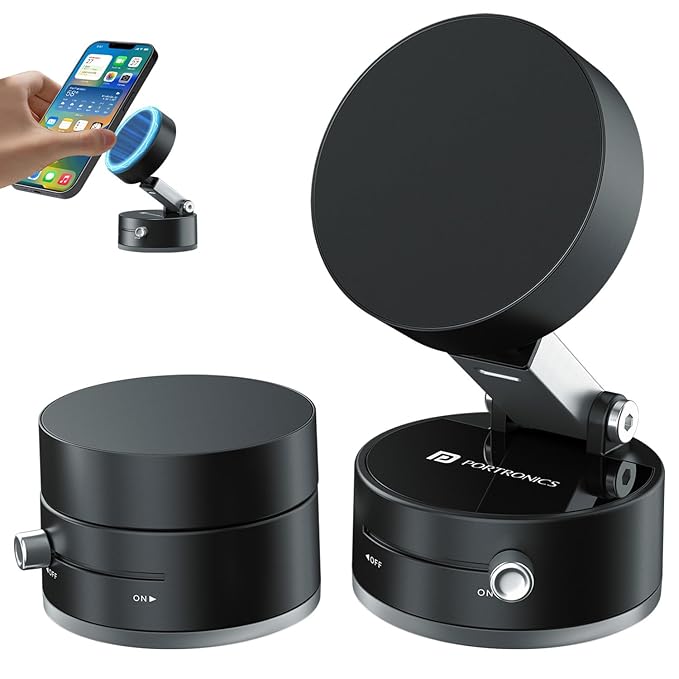 Vacuum Magnetic Suction Phone Holder - Vistora